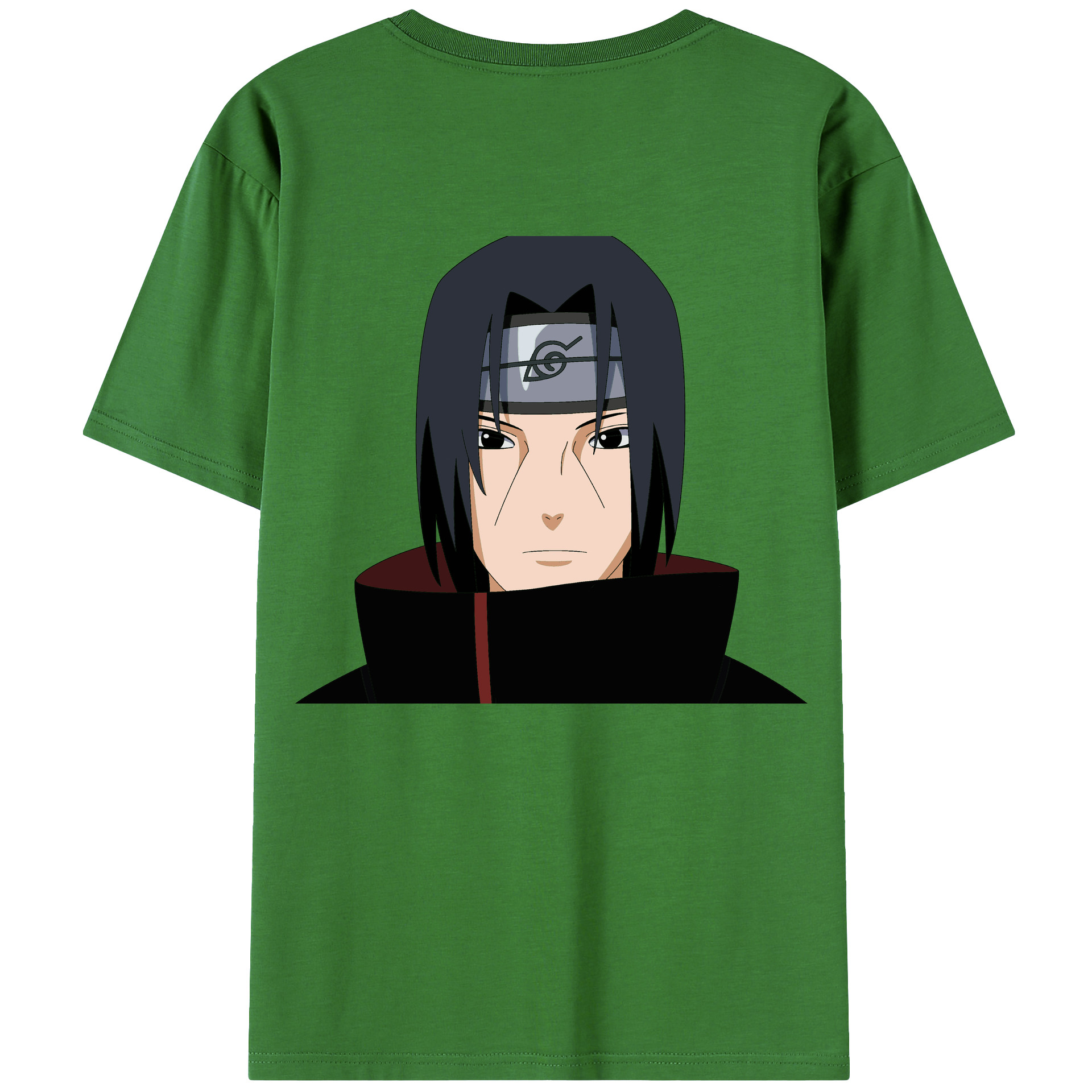 （画像用） NARUTO -ナルト- うちは イタチ Uchiha Itachi レディース半袖Tシャツ(バックプリント)